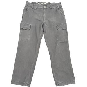 Duluth Trading Co. Cargo Flex Fire Hose Men's Pants, Black, 40x32